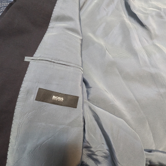 Hugo Boss 3 Button scorsese Suit Jacket BlazerSz 48 R - Picture 7 of 8